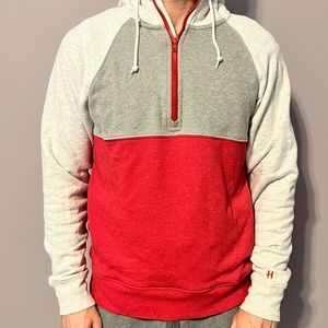 Homage Colorblock Raglan Pullover 1/2 Zip